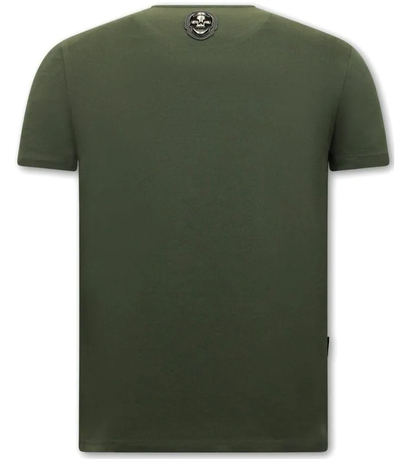 CAMISETAS HOMBRE CALL OF DUTY  VERDE